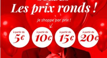 2 articles en soldes achetés = le troisième à 1 euro / 3 Suisses (dernieres heures)