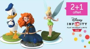 2 figurines Disney Infinity achetées = la 3éme offerte
