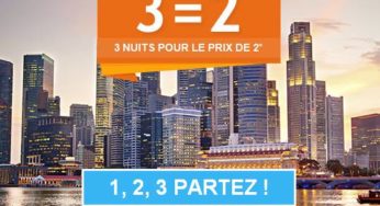 Bon plan Hôtel Accor (Novotel, Ibis…) : 3 nuits pour le prix de 2 en France et étranger