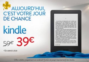 39 euros la liseuse Kindle tactile Amazon