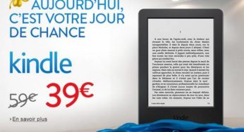 39 euros la liseuse Kindle tactile d’Amazon port inclus (uniquement aujourd’hui)