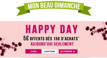 The Body Shop : 5 euros de remise dès 15 euros (aujourd’hui seulement)