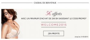 5 euros de remises sur Intimissimi 