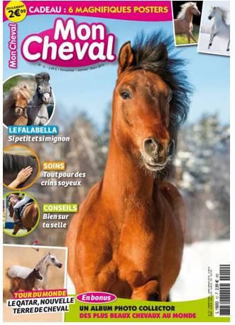 Abonnement magazine Mon Cheval à 5 euros (8 numéros / trimestriel)
