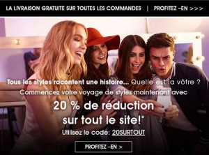 Boohoo remises et livraison gratuite