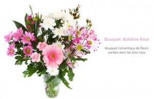 Bouquets de fleurs moitie prix