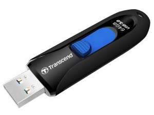 Clé USB 64 Go 3.0 Transcend a moins de 30 euros