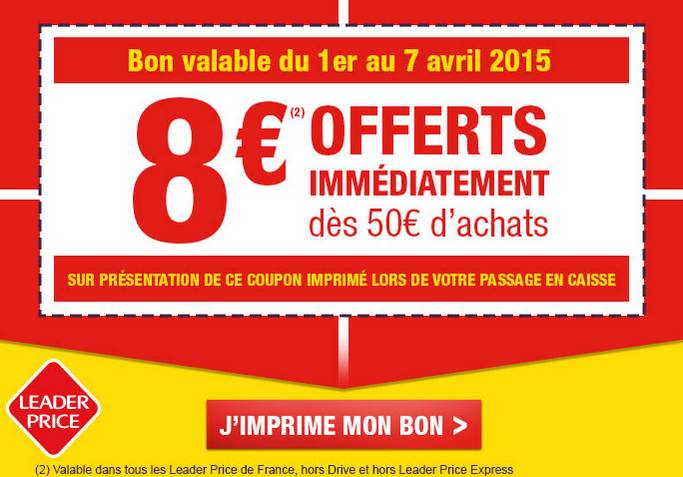 reductions et promotions 2015