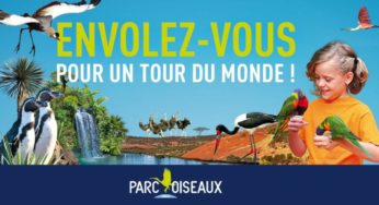 Entrée gratuite au Parc des Oiseaux de Villars les Dombes du 28 mars au 3 avril !