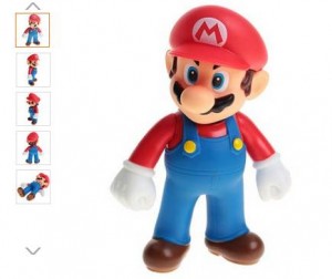 Figurine Super Mario 24cm à 2 euros