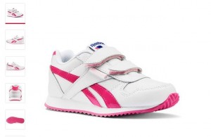 chaussures Reebok fille Royal Classic rose à 15 euros