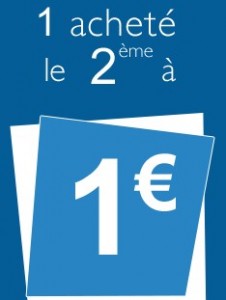 le deuxieme a 1 euro La redoute