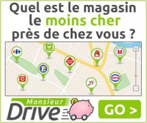 le drive le moins cher