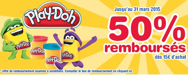 remboursement Play-Doh 2015