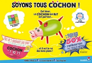 remboursement de la moitie du prix de votre jeu Cochon qui Rit