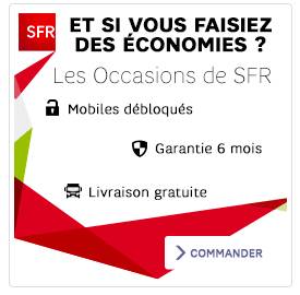 smartphones occasion Recommerce par SFR