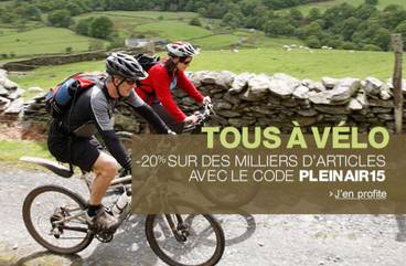 Bon plan Cyclo : 20% de remise sur plus de 5000 articles et vélos dès 50 euros