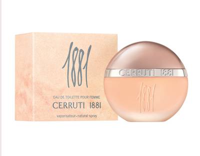 27 euros l’eau de Toilette Cerruti 1881 Pour Femme 100ml (85 euros ailleurs)