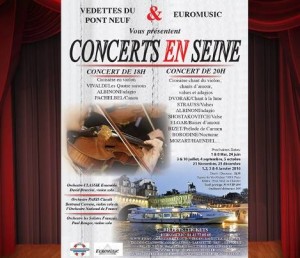 Croisière sur la Seine avec concert à 20 euros 