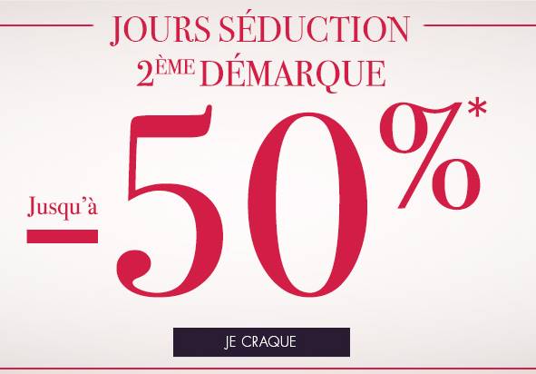 Deuxième démarque Orcanta ! Jusqu’à -50% sur la lingerie + livraison gratuite sans mini !