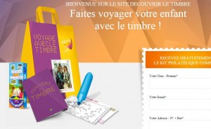 Kit enfant philatelique gratuit