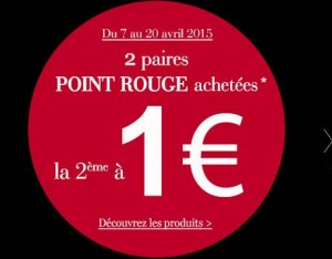 La Halle : la deuxième paire à 1 euro 