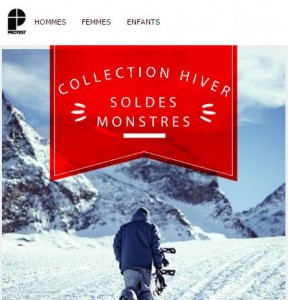 Soldes Protest hiver