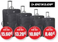 Valises Dunlop à partir de 8,40 euros (49cm = 8,40 euros ; 57cm = 10,80 euros ; 66cm = 13,20 euros ; 76cm = 15,60 euros)