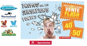 Vente flash spéciale Parc d’attractions