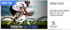 Vente privée Peugeot Cycles