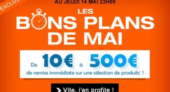 Aujourd’hui seulement : de 10 à 500 euros de remise sur BOULANGER