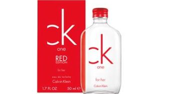Moins de 29 euros l’eau de toilette 50ml CK One Red for Her de Calvin Klein (livraison gratuite)