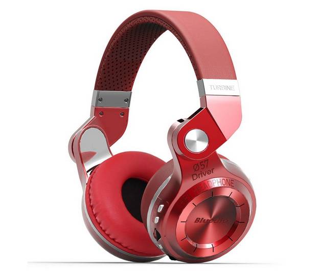 Casque audio Bluetooth 4.1 Bluedio T2+ à moins de 30 euros port inclus (rouge ou noir)