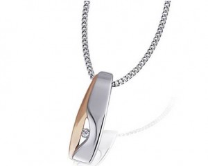 Collier Argent et Diamant Goldmaid