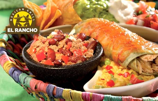 1 euro le Coupon El Rancho qui donne droit à 1 plat gratuit pour 1 plat ...