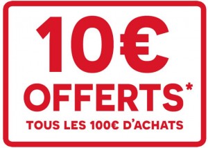 Darty 10 euros offerts tous les 100 euros