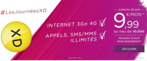 Forfait Virgin Mobile Appel/SMS/MMS illimité + internet 3Go