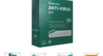 Moins de 15 euros Kaspersky Anti-Virus 2015 (2 PC – 1 an) au lieu du double