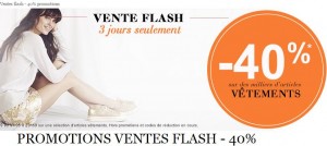 Vente flash La Halle 