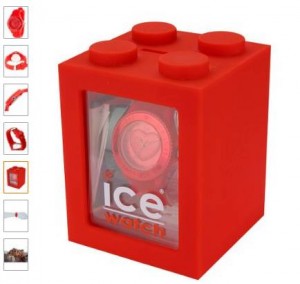 montre Ice-Love de Ice-Watch rouge a 29 euros