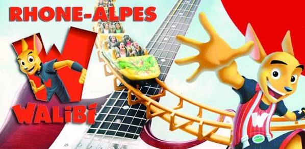 Parc Walibi Rhône-Alpes pas cher : entrée à 17 euros au lieu de 27 euros