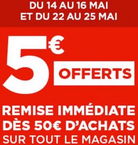 coupon Geant Casino 5 euros