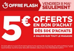 coupon Geant Casino 8 mai 5 euros