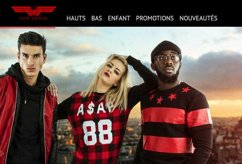 livraison gratuite Gov Denim