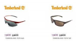 lunettes Timberland à 19 euros