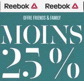 rabais supplémentaires sur Reebok -m