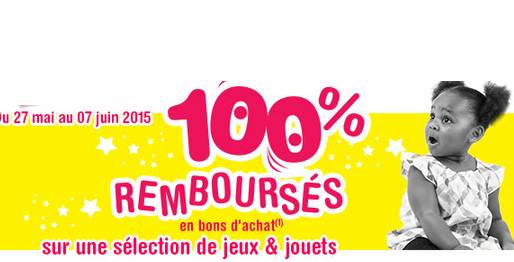 27 articles 100% remboursés sur Toys’R US (porteur Smoby, poubelle Sangenic, Storio 3, Toboggan…)