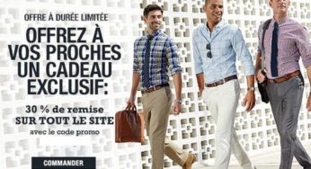 30% de remise sur tout Dockers (cumulable promo)