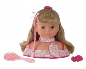 vente flash tête à coiffer Mademoiselle Corolle