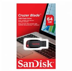 Clé USB Sandisk 64Go Cruzer Blade à moins de 17 euros